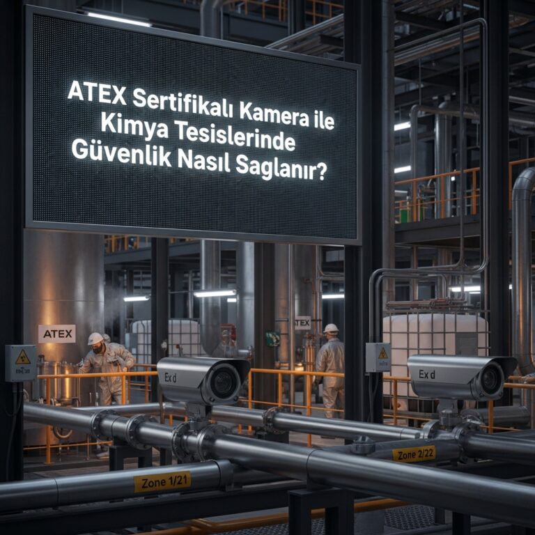 ATEX Sertifikalı Kamera ile Kimya Tesislerinde Güvenlik Nasıl Sağlanır?
