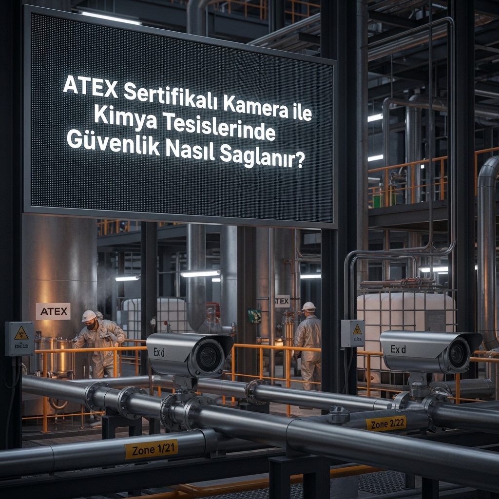 ATEX Sertifikalı Kamera ile Kimya Tesislerinde Güvenlik Nasıl Sağlanır?