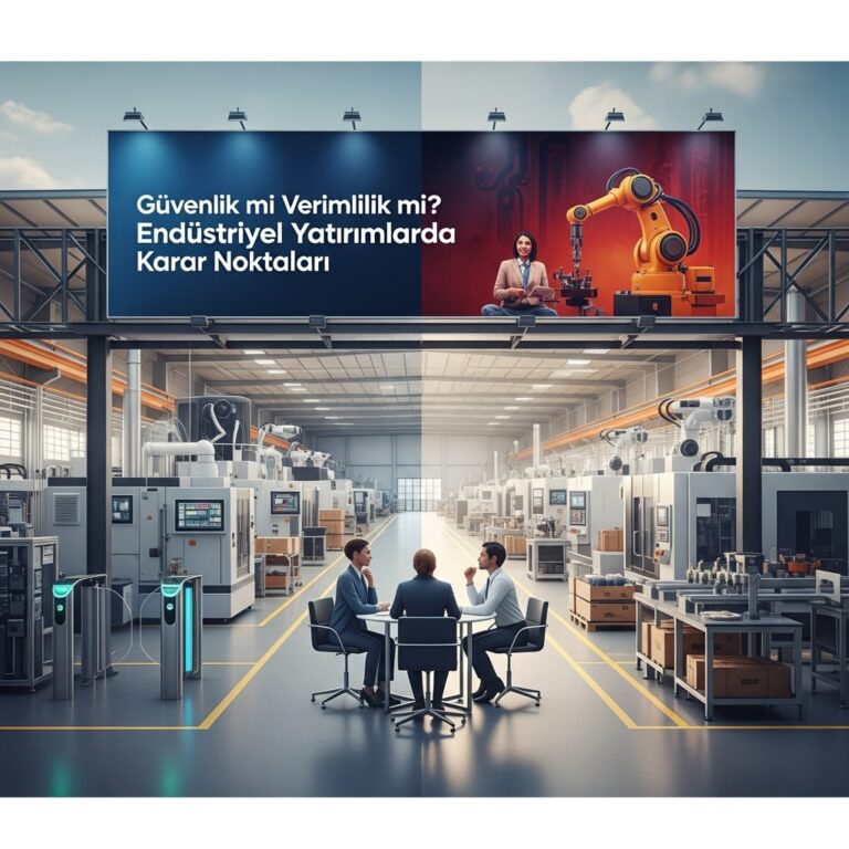 Güvenlik mi Verimlilik mi? Endüstriyel Yatırımlarda Karar Noktaları