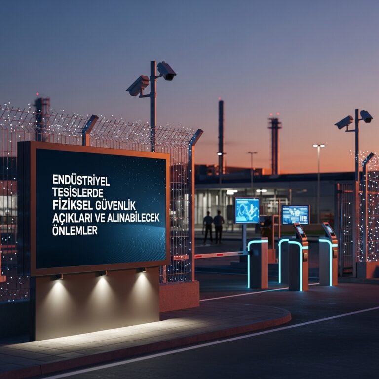 Endüstriyel Tesislerde Fiziksel Güvenlik Açıkları ve Alınabilecek Önlemler