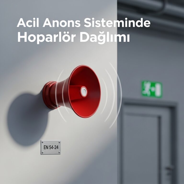Acil Anons Sisteminde Hoparlör Dağılımı Nasıl Yapılır?