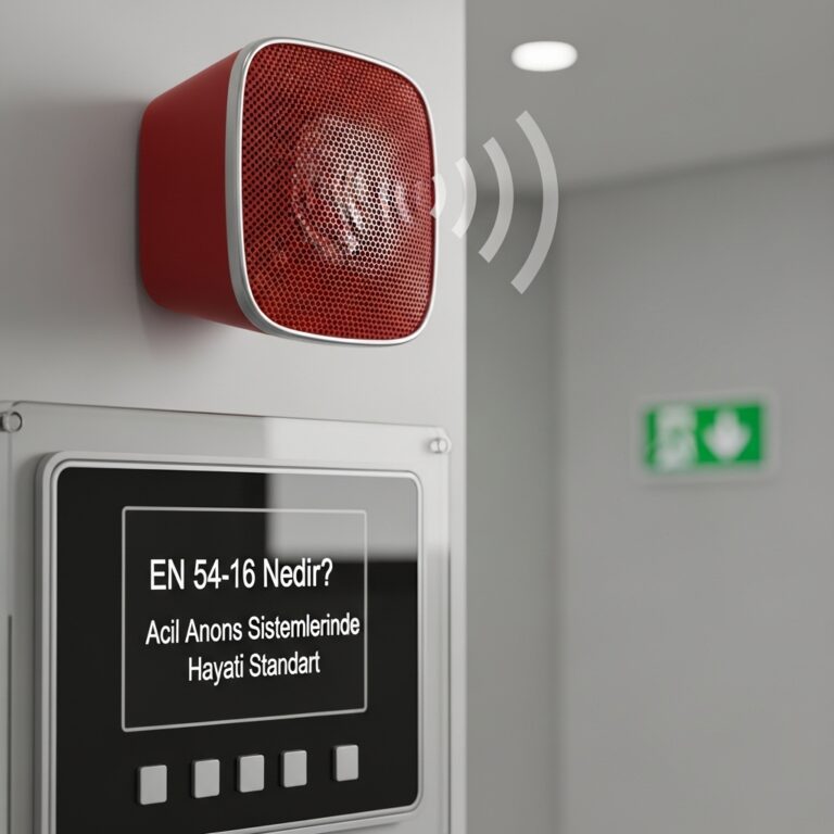 EN 54-16 Nedir? Acil Anons Sistemlerinde Hayati Standart
