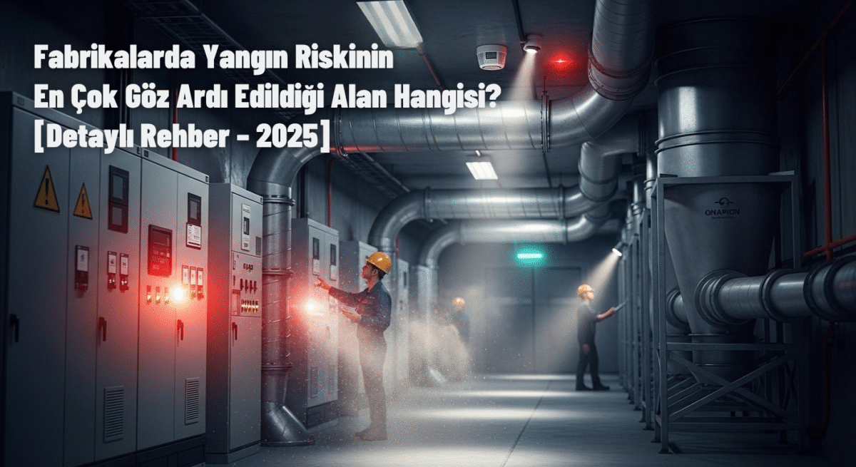 Fabrikalarda Yangın Riskinin En Çok Göz Ardı Edildiği Alan Hangisi? [Detaylı Rehber – 2025]