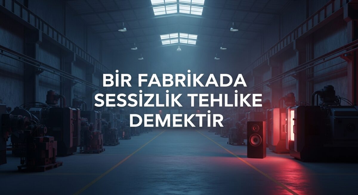 Bir Fabrikada Sessizlik Tehlike Demektir: Akıllı Anons Sistemlerinin Görünmeyen Gücü