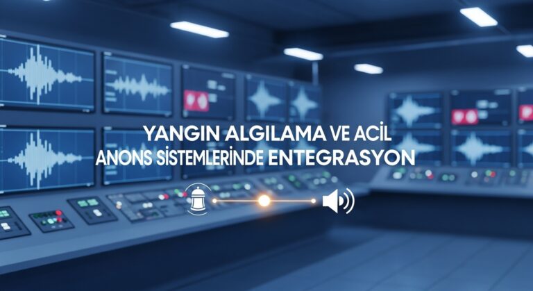 Yangın Algılama ve Acil Anons Sistemlerinde Entegrasyon: Güvenliğin Akıllı Dönüşümü