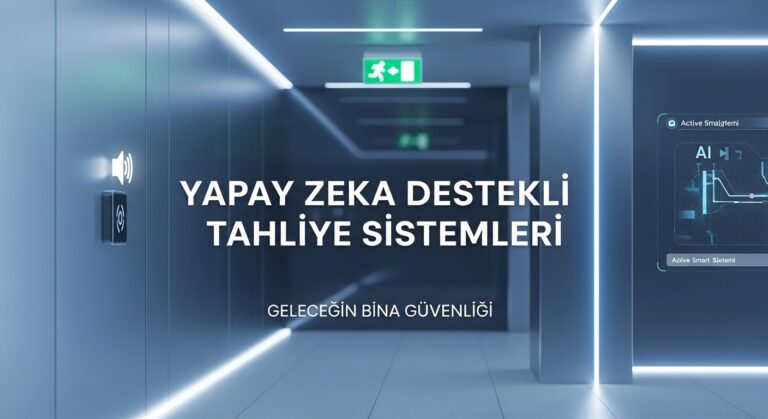 Yapay Zekâ Destekli Tahliye Sistemleri: Geleceğin Bina Güvenliği