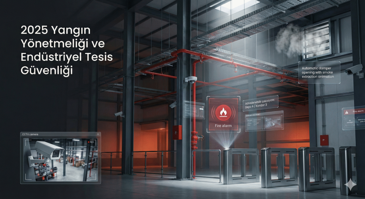 2025 Yangın Yönetmeliği ve Endüstriyel Tesisler: Yönetmelikler Değişiyor, Fabrikanız Buna Hazır mı?